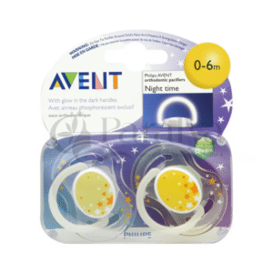 Avent Sucettes Nuit Bpa 0-6mois Boite De 2 Reference Scf176/68