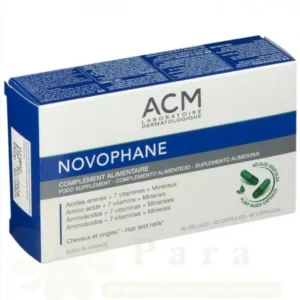 Acm Novophane Ongles Cheveux Boite De 60 Gelules