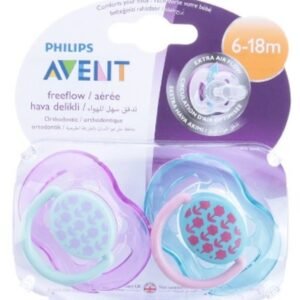 Avent Sucettes Fashion Sans Bpa 6-18mois Boite De 2