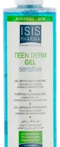 Isispharma Teen Derm Sensitive Gel Nettoyant Purifiant 250ml