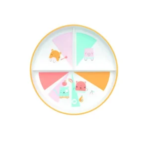 Bebe Confort Assiette D'apprentissage Avec Compartiments Woodcamp +18mois