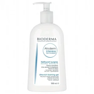 Bioderma Atoderm Intensive Gel Moussant Nettoyant Ultra Apaisant 500ml