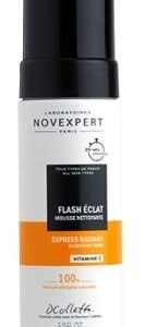 Novexpert Flash Eclat Mousse Nettoyante 150ml