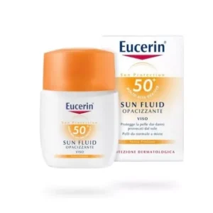 Eucerin Sun Protection Sun Fluid Matifiant Visage Spf50+ 50ml